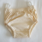 beige training underwear with loops on waistband